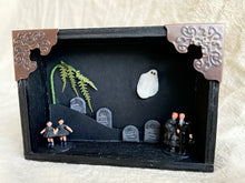 Load image into Gallery viewer, Haunted Cemetery Shadowbox