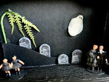 Load image into Gallery viewer, Haunted Cemetery Shadowbox
