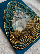 Load image into Gallery viewer, Beaded Cabinet Card Photograph