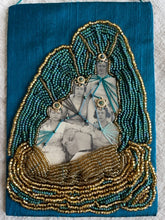 Load image into Gallery viewer, Beaded Cabinet Card Photograph
