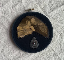 Load image into Gallery viewer, Grieving Mixed Media Embroidery