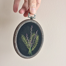Load image into Gallery viewer, Rosemary and Lavender Embroidery