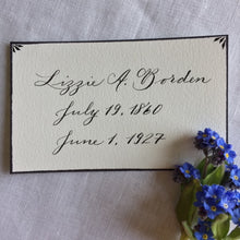 Load image into Gallery viewer, Lizzie Borden Version 2