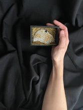 Load image into Gallery viewer, Honeycomb Shadowbox with Antique Bee Bead