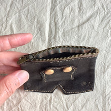 Load image into Gallery viewer, Antique Leather Lederhosen German Coin Purse
