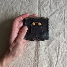 Load image into Gallery viewer, Antique Leather Lederhosen German Coin Purse