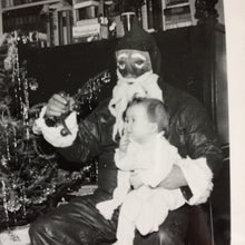 Load image into Gallery viewer, Antique Creepy Santa Photo