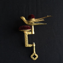 Load image into Gallery viewer, Reproduction Victorian Swallow Pin Cushion