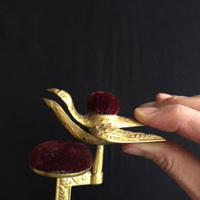 Load image into Gallery viewer, Reproduction Victorian Swallow Pin Cushion
