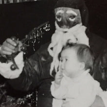 Load image into Gallery viewer, Antique Creepy Santa Photo