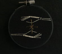 Load image into Gallery viewer, Skeleton Hands Holding Starlight Embroidery