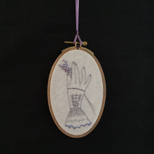 Load image into Gallery viewer, Victorian Hand with Antique Bead Flowers