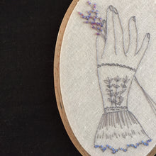 Load image into Gallery viewer, Victorian Hand with Antique Bead Flowers