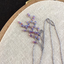 Load image into Gallery viewer, Victorian Hand with Antique Bead Flowers