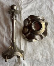 Load image into Gallery viewer, Ornate Silver Plate Candlesticks
