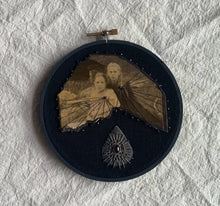 Load image into Gallery viewer, Grieving Mixed Media Embroidery
