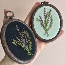 Load image into Gallery viewer, Rosemary and Lavender Embroidery
